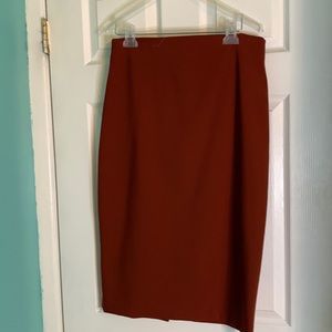 Zara skirt, Large, burgundy color